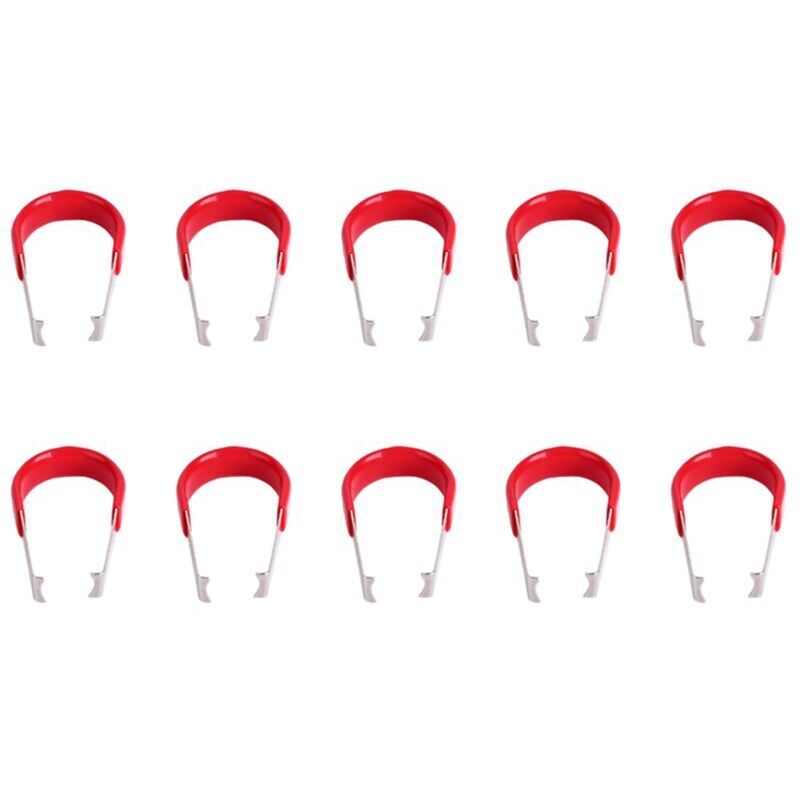 Satz Von 10 Werkzeugen Zum Entfernen Von Radmutternkappen Für Autos, Schlüssel, Metallzangen