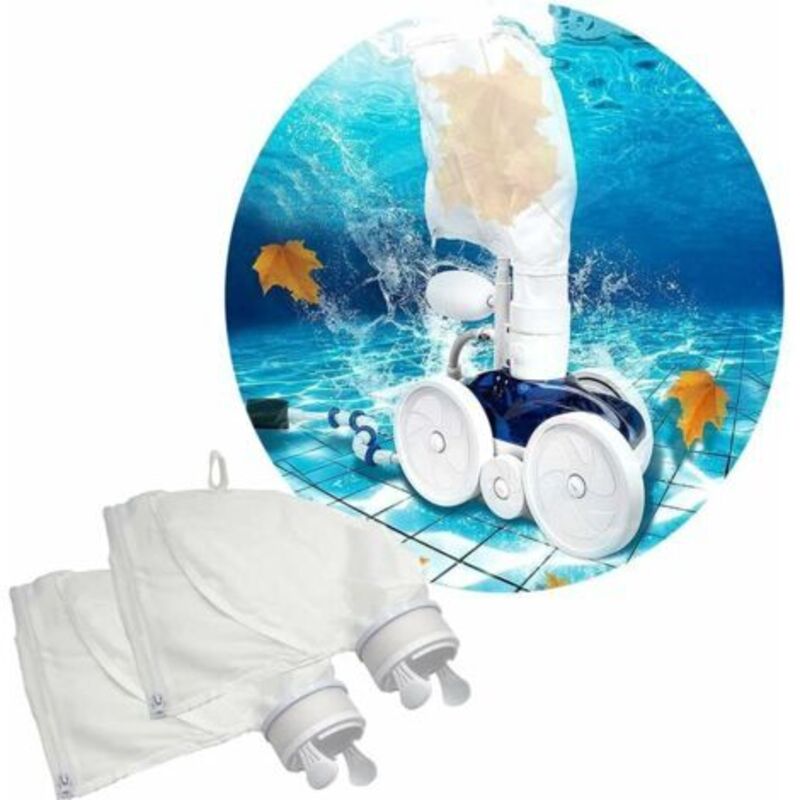 Set Aus 2 Pool-reinigungsbeuteln Mit Ersatzfilter Für Polaris 280/480