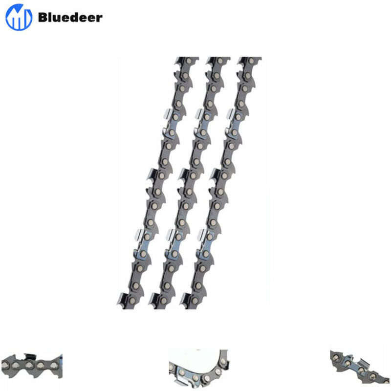 3er-pack Sägekette 3/8"lp, 52 Glieder, 1,1 Mm, 35 Cm, Mit Geringem Rückschlag, Kompatibel Mit Bosch Ake 35 S, Ake 35-19 S, Einhell, Husqvarna, Makita, Dolmar, Oregon Und Anderen