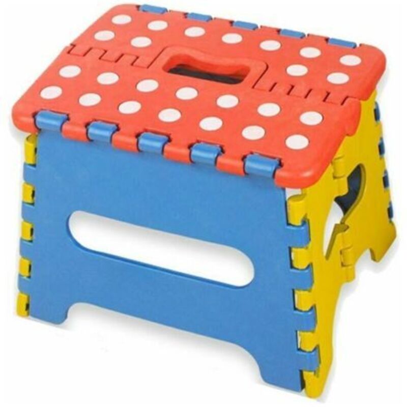Klappbarer Und Tragbarer Tritt, Ideal Für Kinder Und Erwachsene, Rutschfest, Geeignet Für Küche, Bad Und Garten.