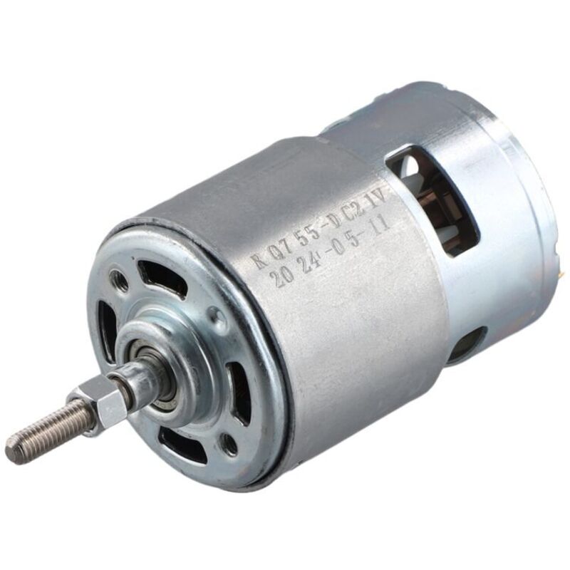 755 Dc Motor Für 21-volt-rasenmäher, Lange Welle, Effizientes Schneiden Von Unkraut