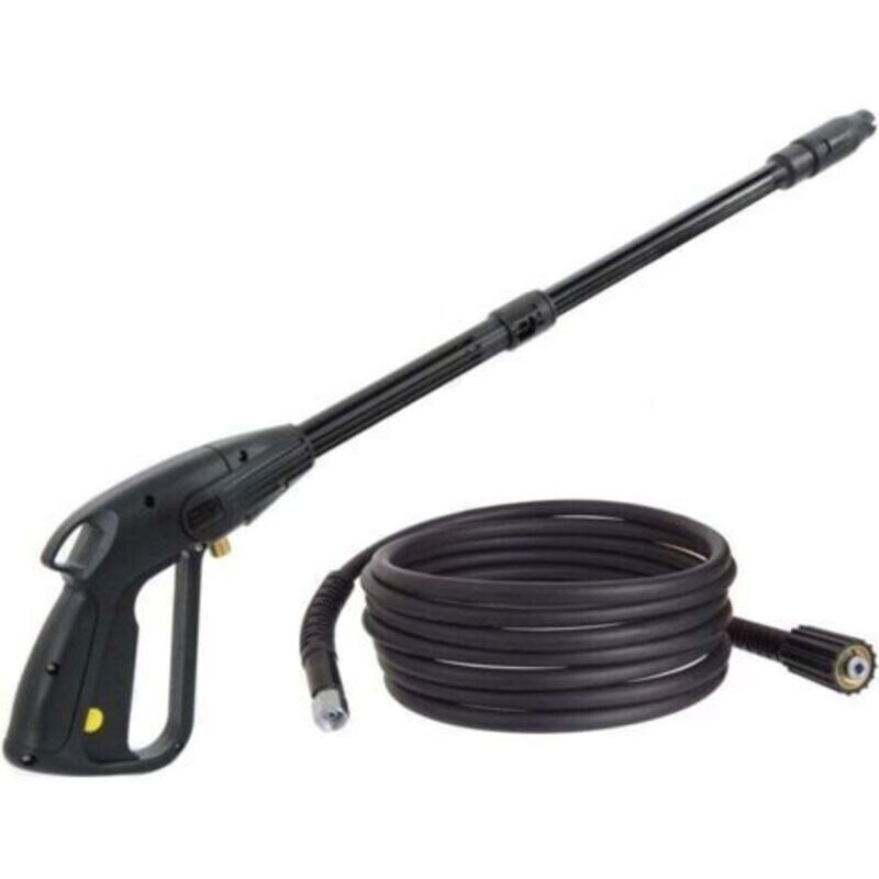 Hochdruckreiniger-pistole M22x1,5, Stift 14 Mm Mit Hochdruckschlauch – Zubehör Für Hochdruckreiniger – Verstellbare Düse – Schlauchlänge 5 M