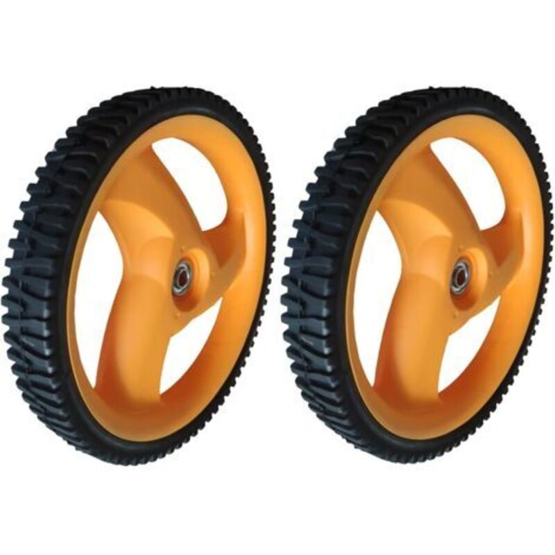 2 X Hinterrad 293 Mm 78 Zähne Für Craftsman, Partner, Electrolux, Mcculloch, Rally Und Andere Rasenmäher