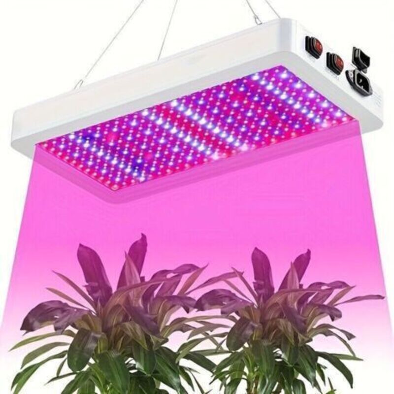 Led-pflanzenlampe, Ersatzteile Für Led-innenpflanzenlampen, 1000w/216 Led Vollspektrum-wachstumslichter Für Gemüse Und Blumen Für Zimmerpflanzen Mit Schnurthermometer Daisy