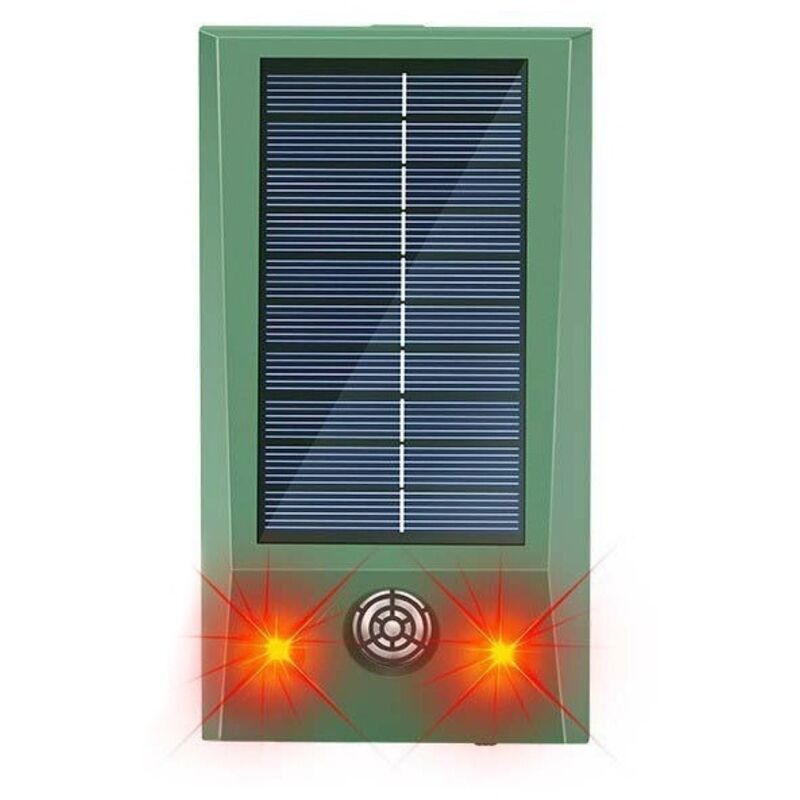 Solarbetriebener Ultraschall-abwehrschutz Gegen Mäuse, Ratten Und Insekten