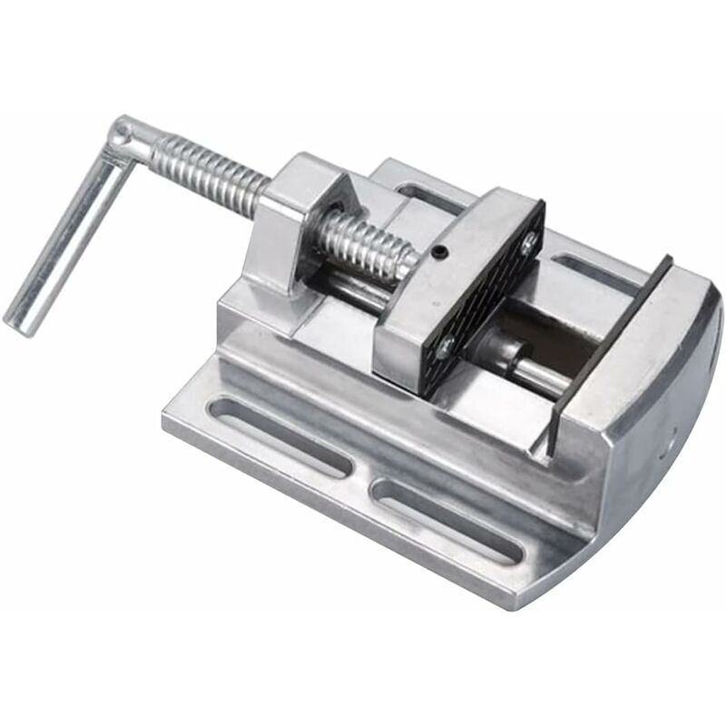 Etau Schraubstock, 2,5" Öffnung, Aluminiumlegierung Werkbankschraubstock Mit Führungsstange Für Elektriker Und Holzbearbeitungswerkzeuge