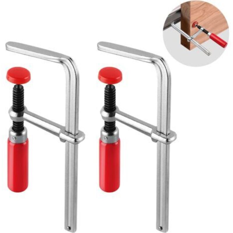 Serre Joint Führungsschiene 2 Stück 160x60mm Für Mft Führungsschiene Und Führungsschienensystem, Klemmkraft Von 220kg