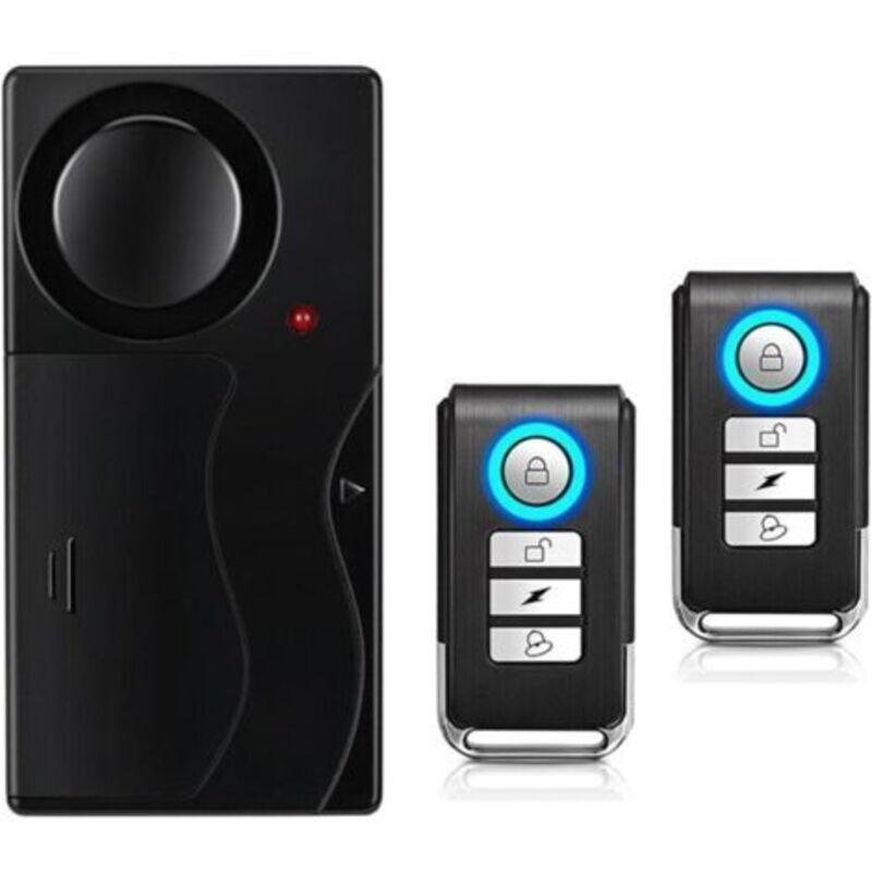 Fahrrad-diebstahlalarm – Sicherheitsalarm – Vibrationsalarm – Bewegungsmelder – Alarmsystem Für Türen, Fenster Und Autos, Einschließlich E-bikes – 110 Db – Leistungsstark