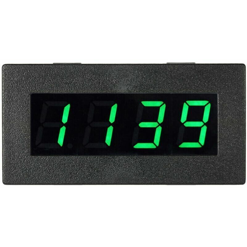 Hochpräzises Digitales Tachymeter Mit 0,56-zoll-grünbildschirm, Geschwindigkeitsmessmodus, Schwarz, Grüne Led-anzeige