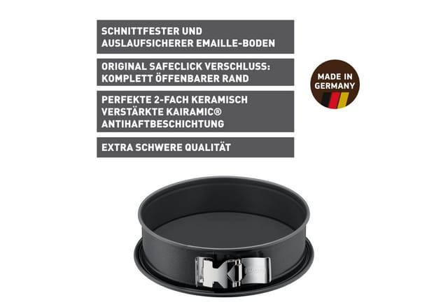 Kaiser Backformen Springform La Forme Plus, schnittfest, backofenfest, auslaufsicher, Made in Germany