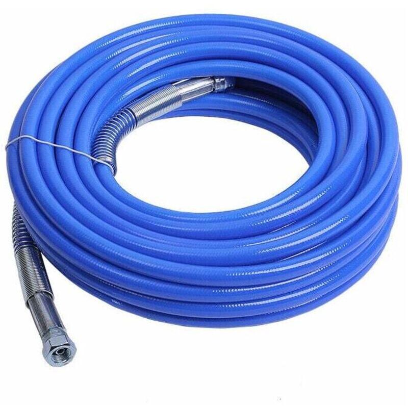 Airless-spritzschlauch 15 M X 1/4 Zoll – Flexibles Polyethylen Für Farbspritzgerät – Kompatibel Mit Hea-systemen