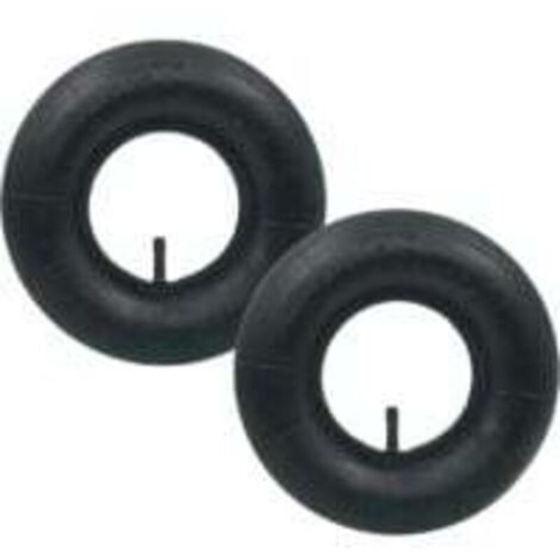 Schlauch 4.10/3.50-4 Mit Geradem Ventil Tr-13 – 2er-pack – Hochwertiger Gummi Für Sackkarren Und Gartenwagen