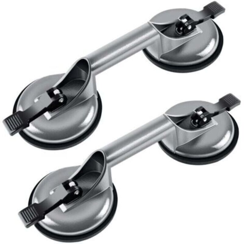 Doppelte Saugnäpfe 100 Kg, Aluminium-handhabungssaugnäpfe 120 Mm, Glaser-saugnäpfe
