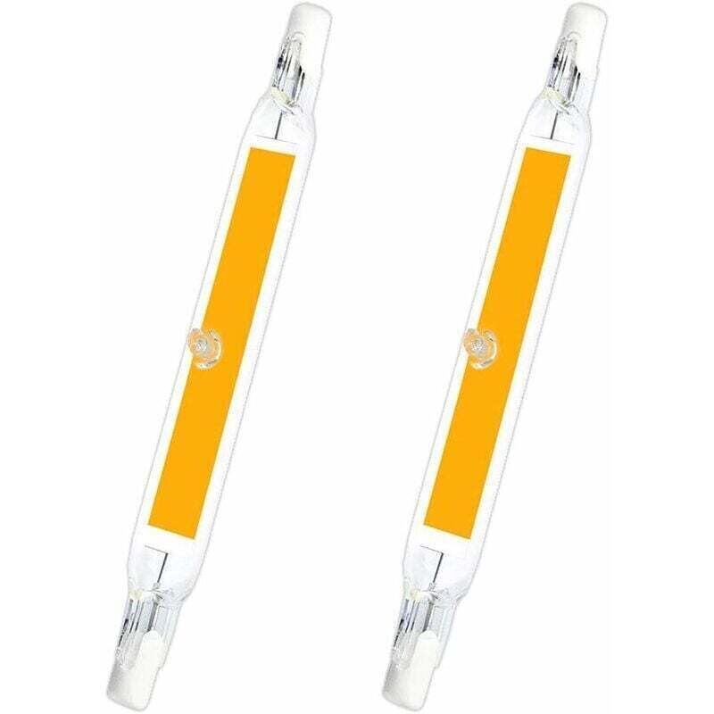 Led R7s Glühbirne, R7s 78mm Led 5w Kaltweiß 6000k, 500lm, Ersatz Für Halogen-stiftlampe J78 R7s 40w 50w, Schlanke R7s Cob Led 78mm Für Innenbeleuchtung, Nicht Dimmbar, 2er-pack
