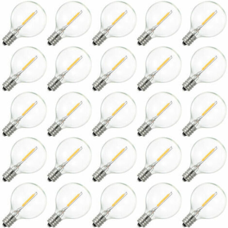 Led-glühbirne G40, Ac230v, E12-sockel, Wasserdicht Ip44, Warmweiß, Ideal Für Heimdekoration, Partys Und Hochzeiten.