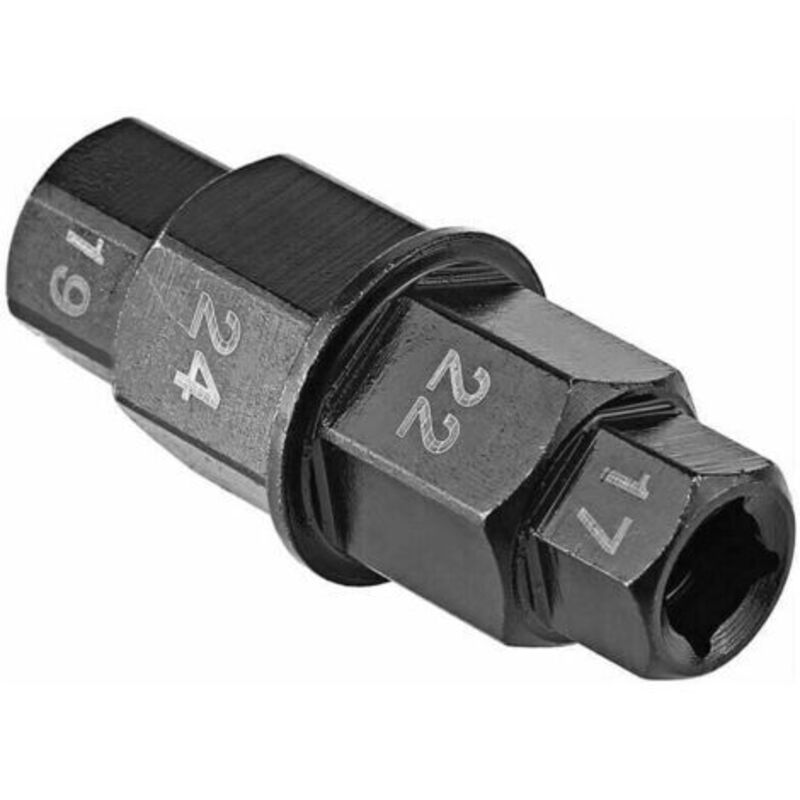 1 Stück Vorderrad-adapter Für Motorrad, 17/19/22 Zoll, Stecknuss-schlüssel Zum Aus- Und Einbau Der Vorderradachse, 24 Mm