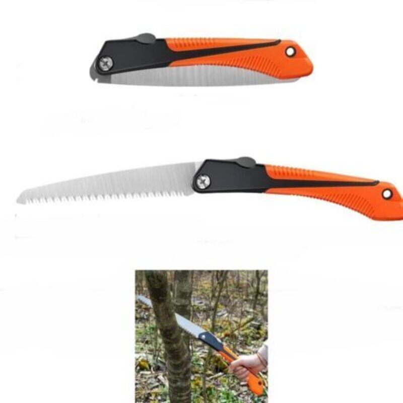 Entsägungssäge, Klappsäge, Holzsäge, Klappbare Astsäge, Gartenarbeit, Holzschneiden, Rohre, Pvc, Nichteisenmetalle, Campinggebrauch