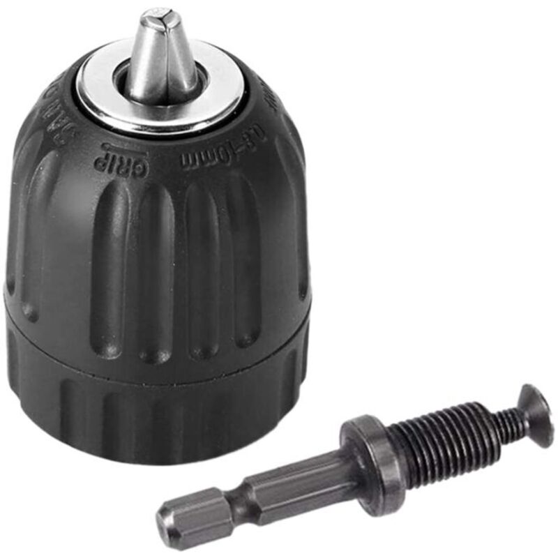 2er-set 10-mm-spannfutter Für Schlüssellose Bohrmaschinen Mit Werkzeugzubehör