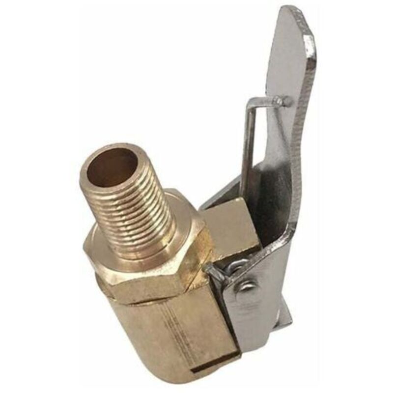 Luftventiladapter Für Autoreifen, Reifenaufblasdüse, Radpumpen-ventilanschluss, Klemmclip, Messing-steckverbinder Für Lo-ron-fahrzeuge