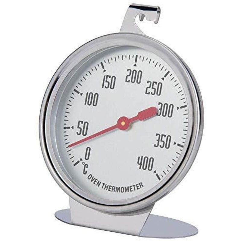 Ofenthermometer Temperaturanzeige Sofort Ablesbares Thermometer Edelstahlsonde Mit Erhöhtem Zifferblatt Großes Kaliber Kochzubehör Für Die Küche