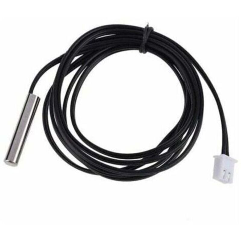 1m Hochpräziser Ntc 10k / B3435 Temperaturfühler, Wasserdichter Thermistor-kabeltemperaturfühler