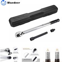 Professionelle Drehmomentschlüssel 1/2" 28-210n – Genauigkeit +/- 4% – Rostfreier Stahl – Verlängerungsstange 2,75'' – Adapter 3/8'' - Htw2b