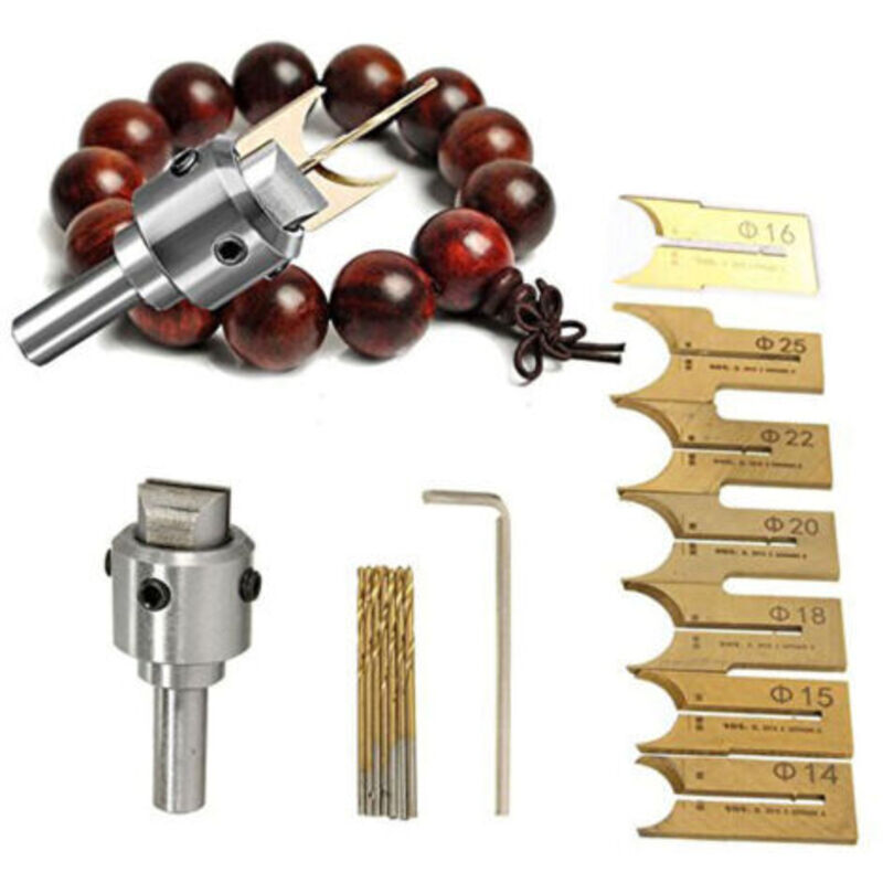 Fraise Härte Perle Holzbearbeitung Perlenmacher Fräser-set Router-bit-set Klein Tragbar Hochfester Legierungsstahl Werkzeugset 16-teilig