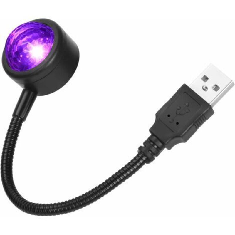 Usb-auto-innenleuchte, Mini-led-autoinnenbeleuchtung Mit 4 Farben Und 9 Einstellbaren Modi, Plug-and-play-usb-lampe Für Romantische Atmosphäre, Dekorationen/auto/haus/party