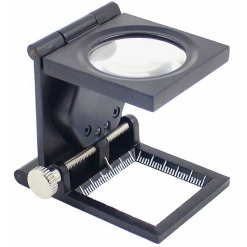 Heißer Verkauf - Ständerlupe, 10x Lese-lupe Mit Led-beleuchtung Und Fächern, Faltbare Tischlupe, Arbeitslupe Für Senioren, Inspektion, Reparatur, Handwerk