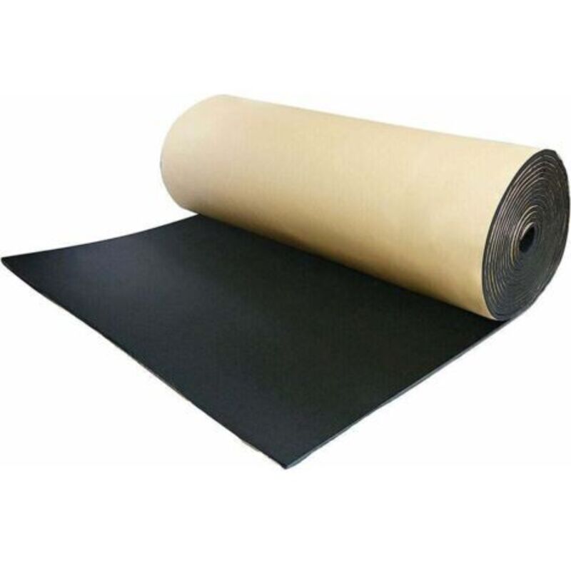 Schalldämmung, Schallisolierende Auto-schalldämmung, Akustikschaum, Lärmhemmender Schaumstoff, Selbstklebende Wärmedämmung, Zellschaum-schalldämmung, 1 Rolle 200 Cm X 50 Cm, 3 Mm
