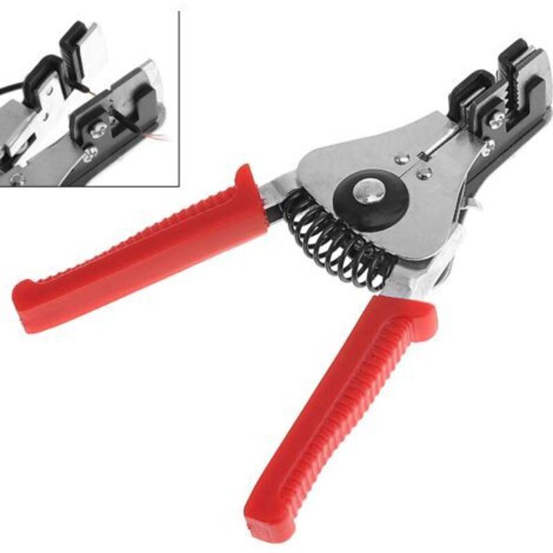 Präzisions-abisolierzange, 17,8 Cm / Automatische Abisolierzange / Mehrfachzange Zum Abisolieren, Schneiden Und Crimpen Von Kabeln