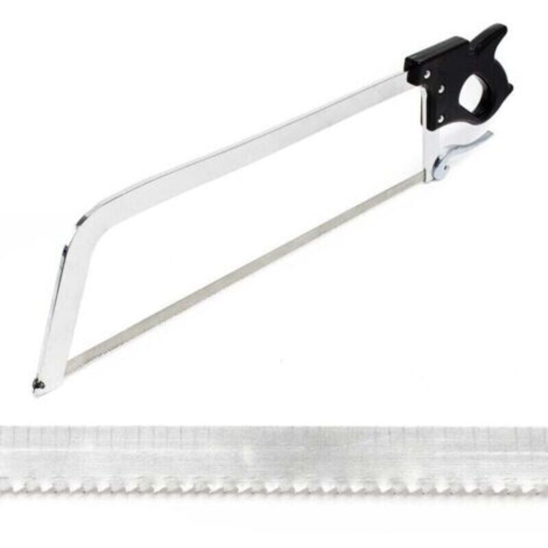 Xl Professionelles Manuelles Küchenmesser Für Gastronomie, Fleischermesser Mit Großer Klinge Für Wurst Und Knochen