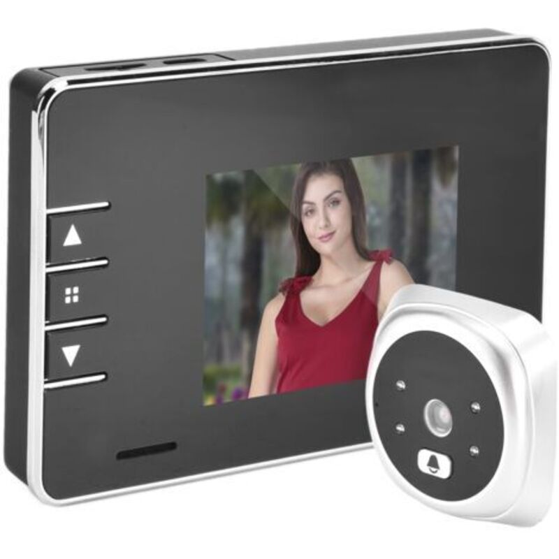 Eosnow, Intelligente Videokamera Mit 3-zoll-tft-lcd-bildschirm, Infrarot-nachtsicht, 120°-weitwinkel Für Die Heimsicherheit