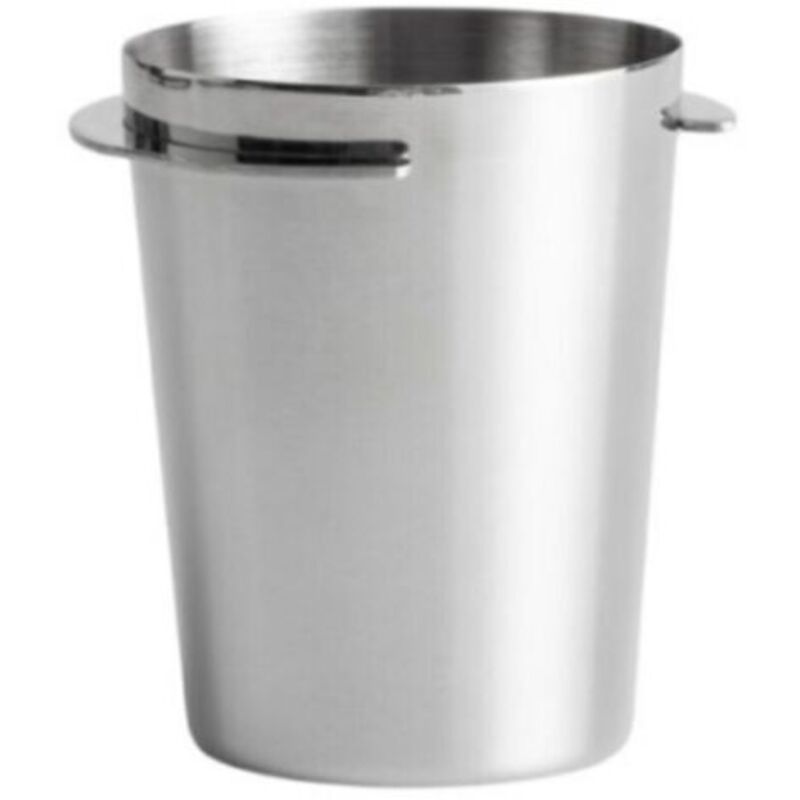 Dosiertasse Aus Edelstahl: 58 Mm Kaffeepulver-dosiertasse Für Espressomaschine, Siebträger-zubehör - Pulvereinfüllhilfe, Silber