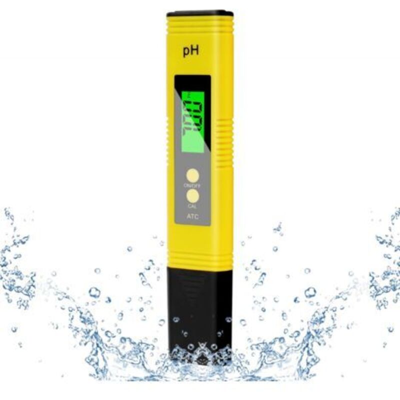 Ymyny 4-in-1 Digitales Ph-meter, 4-in-1 Ph-tester, Ph-meter Mit Lcd-bildschirm, Hohe Präzision Mit Einer Auflösung Von 0,01, Wasserqualitätstester Für Trinkwasser, Schwimmbäder, Aquarien Und Hydroponi