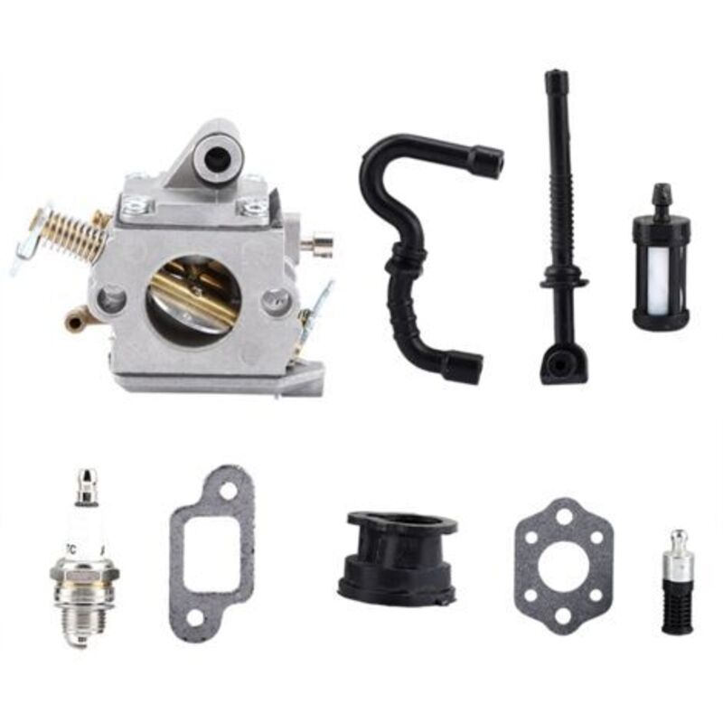 Eosnow – Vergaser Für Stihl Ms170 Ms180 Kettensäge – Einfache Installation – Kompatibel Mit Modellen 017 018 – Langlebiges Metall Für Zuverlässige Leistung
