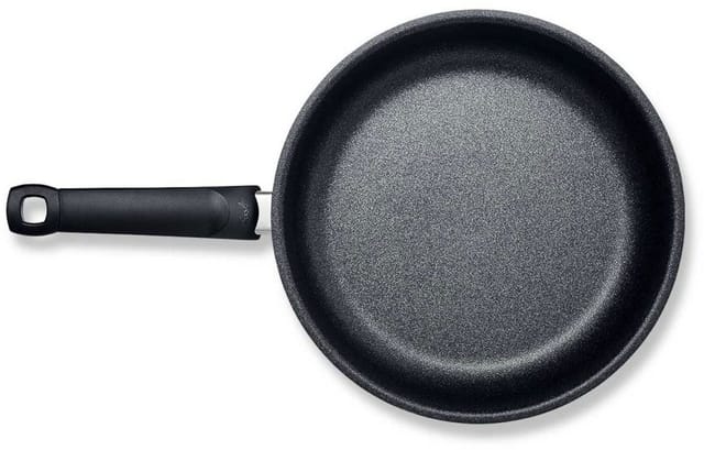Fissler Bratpfanne Adamant® premium Edelstahlpfanne beschichtet, Edelstahl 18/0 (1-tlg), induktionsgeeignet, kratzfeste Antihaft-Beschichtung, Made in Germany
