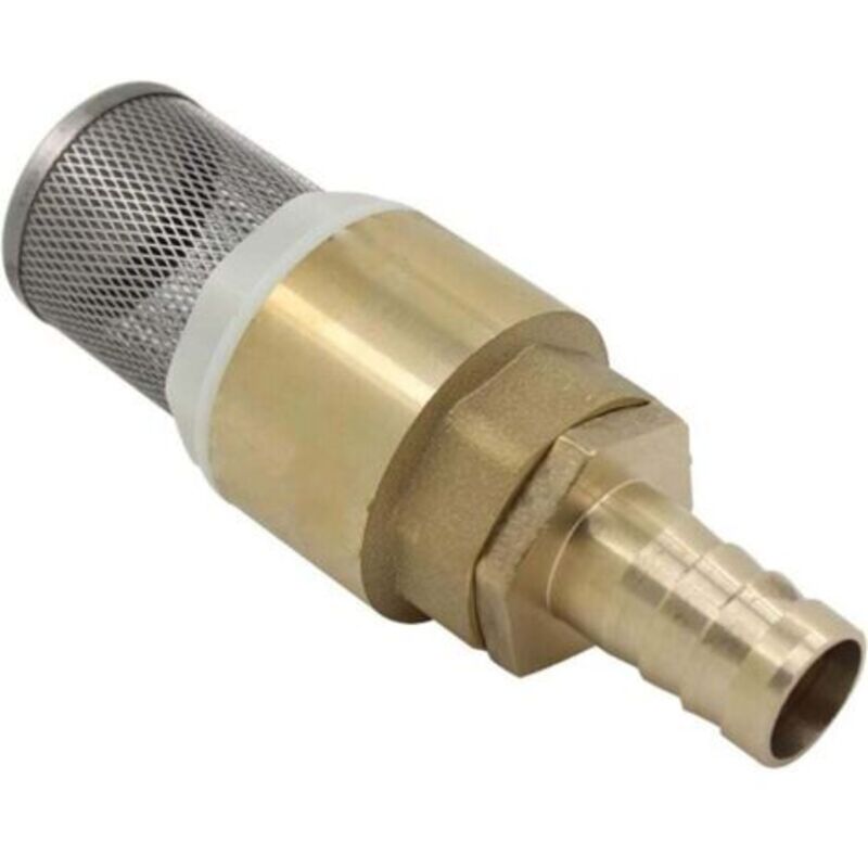 Rückschlagventil Ulisem Mit Filter 1/2 3/4 1 Zoll Mit Anschluss 12 16 19 Mm - Saugfußventil Mit Filter Rückschlagventil (gewinde 3/4 Zoll + Rohrverbindungen 16 Mm)
