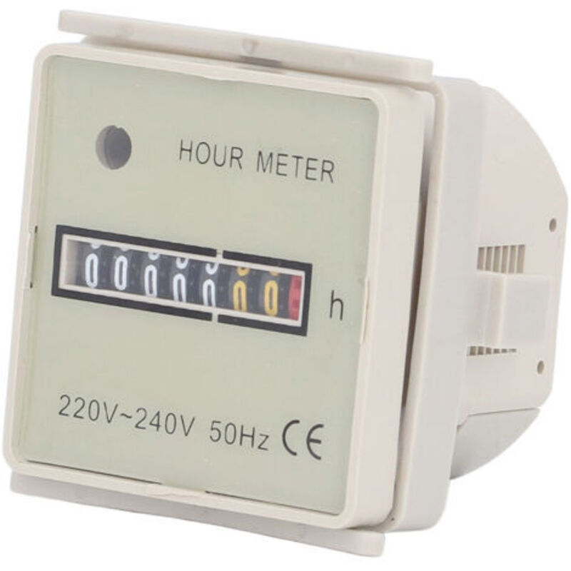 Berm Stundenzähler Industrieller Timer Hochpräziser Elektrischer Zeitzähler 099999h59m Ac 220-240v