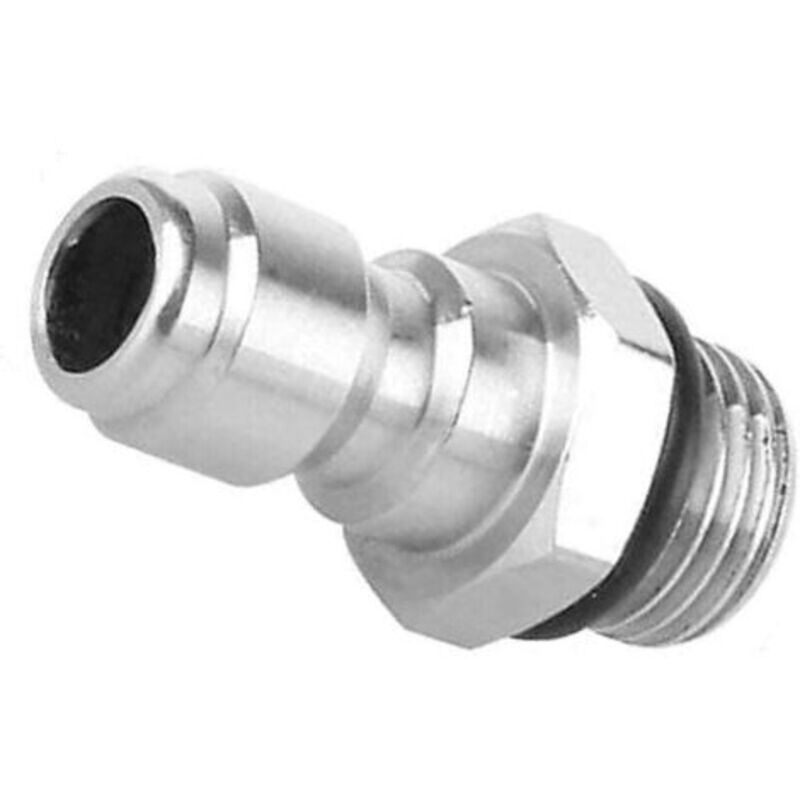 Schnellkupplung Ulisem 1/4'', Schnelladapter Für Seifensprüher, Männlich 14 Mm Auf 1/4'' Für Hochdruckreiniger, Schneeschaumkanone, Edelstahlanschluss