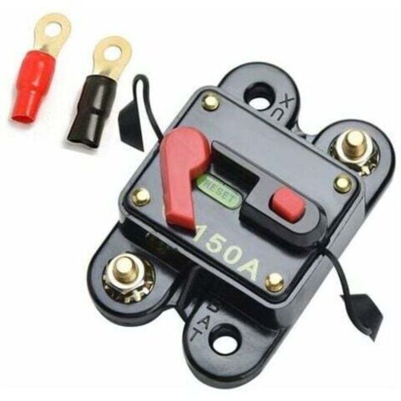 12v-24v 150a Dc-sicherungsautomat, Rückstellbarer Leistungsschalter, Sicherung Für Auto, Marine, Boot, Fahrrad, Stereo-audio (150a)