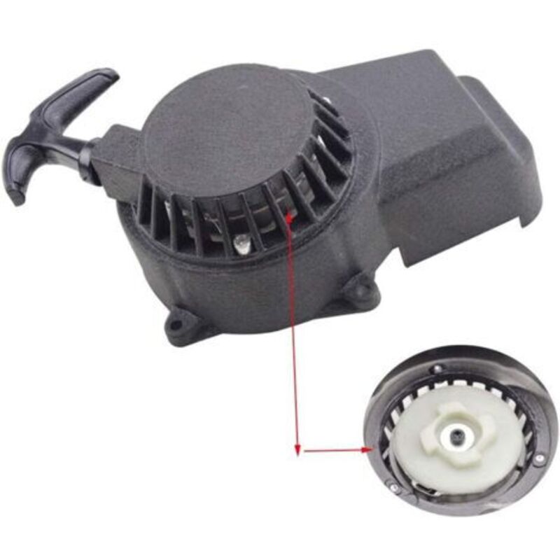 Aluminium-starterpedale Und -teile, Schwarz, Einfach Zu Ziehender Nietersatz Für 47cc 49cc Getriebe 2-takt Pocket Bike Dirt Bike