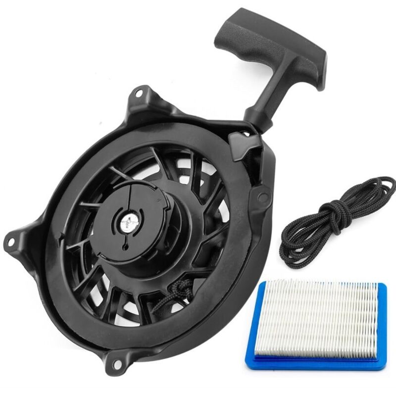 Umkehrstarter Für Briggs & Stratton Rasenmäher 497680 – Kompatibel Mit Quantum-motoren – Kunststoff Und Metall – Geräuscharm Und Langlebig