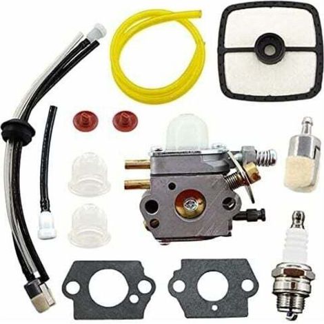 Vergaser Mit Luftfilter Für Die Modelle Echo Srm2100, Srm2110, Srm2400, Srm2015, Srm2305, Srm2455, Pe2000, Shr210, Ausgestattet Mit Dem Vergaser Zama C1u-k52, C1u-k53, C1u-k29, C1u-k47.