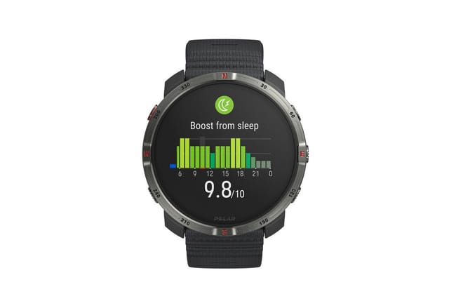 Polar GRIT X2 Smartwatch (3,25 cm/1,28 Zoll, Proprietär)