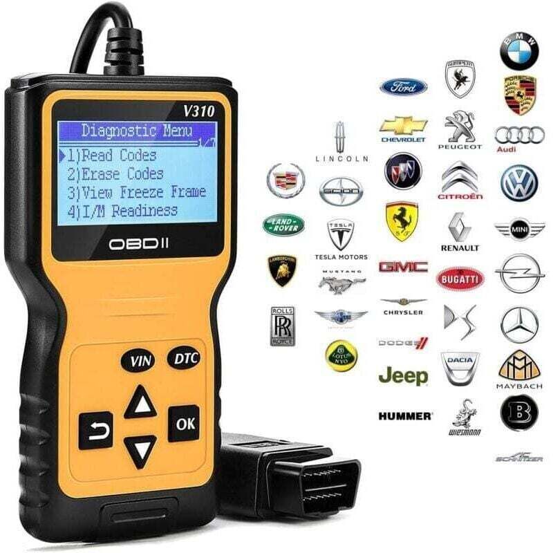 Obd2-diagnosegerät – Motorfehlercode-scanner – 2,8-zoll-farbdisplay – Kompatibel Mit Obd2-fahrzeugen Ab 1996