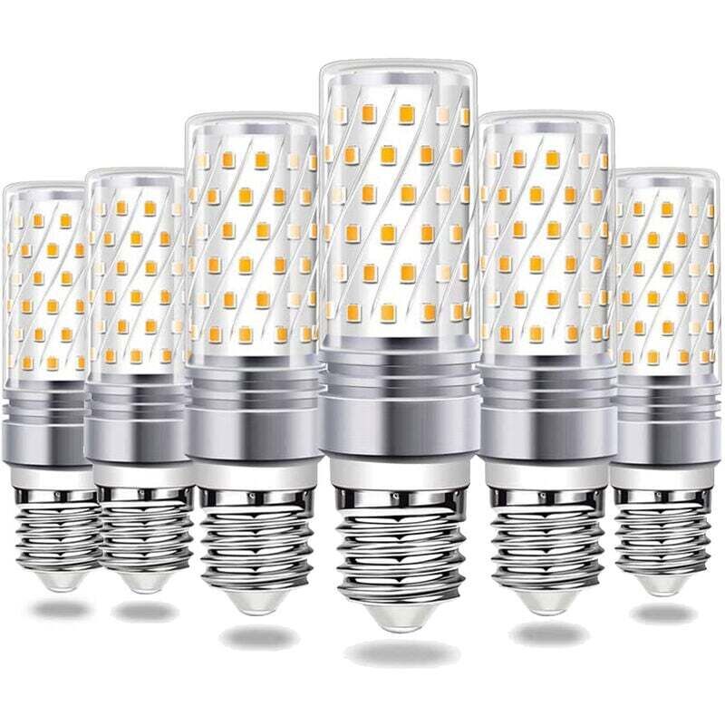 6er-pack Led-lampen E27 12w (entspricht 100w Halogenlampe) 1200lm Kaltweiß 6000k Abstrahlwinkel 360° 220-240v