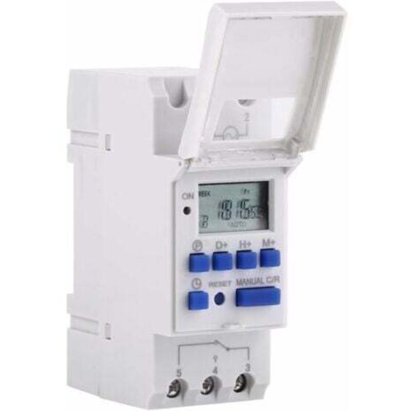 Lcd Programmierbarer Wochen-zeitschaltuhr, Digitaler Timer, 15a (220v)