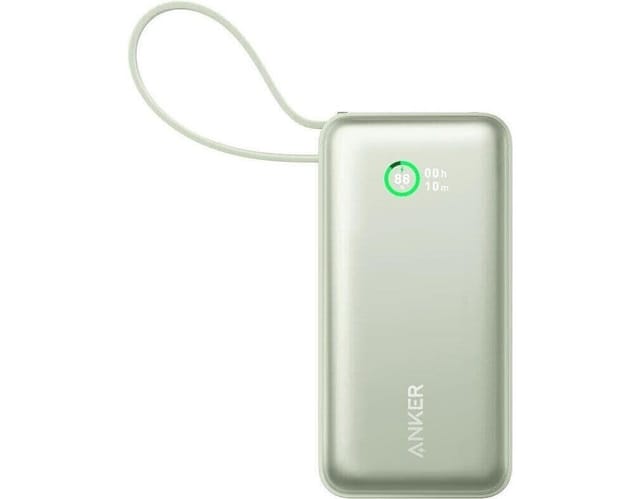 Anker Nano Power Bank (30 W, integriertes USB-C-Kabel) Powerbank