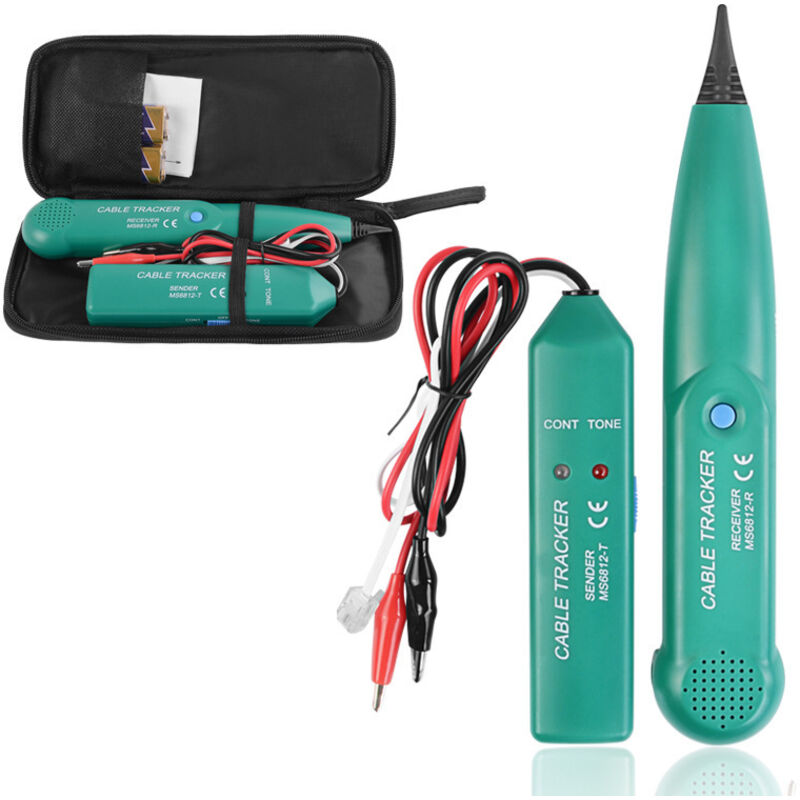 Ms6812 Kabelsuchgerät, Xu, Kabeltracker, Roboter-mähkabel-detektor, Tragbares Kabel, Telefon- Und Elektriktester, Für Telefonkabel-suche, Batterien Nicht Enthalten.